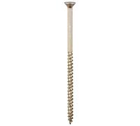 Timco 50100VY Velocity Premium Multi-Use Screws - Pz - Double Countersunk - Yellow 5.0 X 100 Box 100