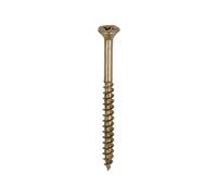 Timco Velocity Premium Multi-Use Countersunk Gold Woodscrews - 6.0 X 80 (200Pcs)