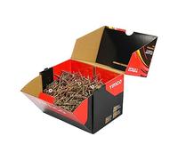 Timco 50040VYIND Velocity Premium Multi-Use Screws - Pz - Double Countersunk - Yellow 5.0 X 40 Box 1000