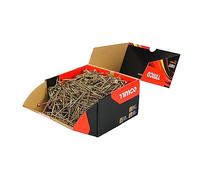 Timco 50080VYIND Velocity Premium Multi-Use Screws - Pz - Double Countersunk - Yellow 5.0 X 80 Box 1000