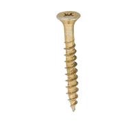 Timco 50040VYTUB Velocity Premium Multi-Use Screws - Pz - Double Countersunk - Yellow 5.0 X 40 Tub 800