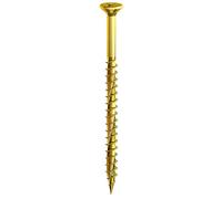 Timco 60150VY Velocity Premium Multi-Use Screws - Pz - Double Countersunk - Yellow 6.0 X 150 Box 100