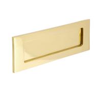 Timco Victorian Letter Plate - Polished Brass TIMbag 1 200896P