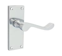 TIMCO Victorian Scroll Latch Handles Polished Chrome - 200520- you get 2