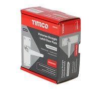 Timco Victorian Straight Latch Door Pack - Polished Chrome Box 1 200246