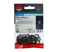 Timco WA8SSP Form A Washers - Stainless Steel M8 TIMpac 30