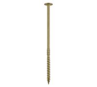 Timco Wafer Head Exterior Green Timber Screws - 8.0 X 350 (25Pcs)