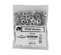Timco WG16 Epdm Washers - Galvanised 16Mm Bag 100