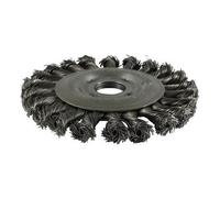 Timco Wheel Brush Twisted Knot Steel Wire - 125mm