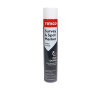 Timco White Line Marker Spot Survey Spray 750ML Can