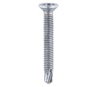 Timco Window Fabrication Screws Countersunk Ph Metric Thread Self-Drilling Point Zinc - M4 X 25