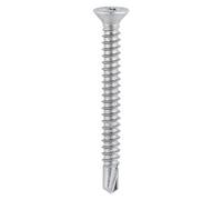 Timco Window Screws Countersunk Ph Self-Tapping Thread Self-Drilling Point Stainless Steel &silver Organic(Size 3.9 X 32 1000Pcs)