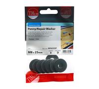 Penny Repair Washers Stainless Steel 8mm 25mm Pack of 8