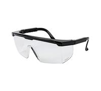 TIMCO Wraparound Safety Glasses - Lightweight wraparound glasses designed to give enhanced peripheral vision whilst also increasing side protection - Clear