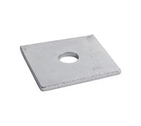 Timco M10 x 50 3mm Square Plate Washers Hot Dip Galvanised - Box of 100