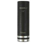 TIMCO X6 Impact Sockets - Ideal for use in air Impact Wrenches and Impact Drivers - 15 x 78mm