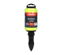 TIMCO Nylon Brick Line on Winder Yellow - 1.5mm x 100m