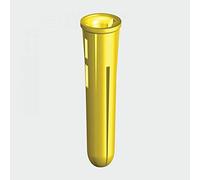 TIMco YPLUG Plastic Plug - Yellow (Box of 100)