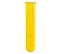 Timco YPLUG Plastic Plugs - Yellow 25Mm Box 100