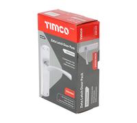 Timco Zeta Latch Door Pack - Satin Chrome Box 1 200159