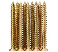 Timco 7.5 x 70 7.5mm Multi Fix Concrete Screws Box of 100 Zinc Yellow