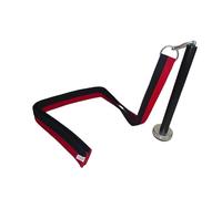 Timcryxient Arm Wrestling Training Strap Black and Red Strap wrist 4x180cm | Quality metal and webbing construction heavy duty carabiner snap hook adjustable wrist strap 4x180cm fits dumbbell