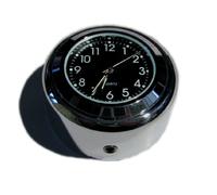 Time 4 Bikes British Made Harley® Heritage/Fatboy FLSTF FLSTC® Stem Nut Cover with Clock (Black Face)