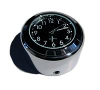 Time 4 Bikes British Made Smooth Enfield Billet Stem Nut Cover with Clock (Black Face)