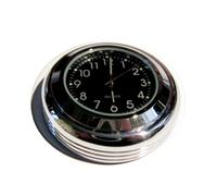 Time 4 Bikes British Made VerSa Grooved Stick-on Clock - Bike, Motorcycle, Car, Boat Etc. (Black Face)
