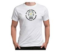 Time 4 Tee ALAW T Shirt All LEEDS aren't WE United Championship Winners 2020 UTD Yorkshire (X Large, White)