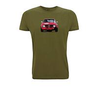 Time 4 Tee Alfa Romeo Giulia T Shirt Sprint GTA Italia Rally Car Italy Classic Car Show (Medium, Army Green)