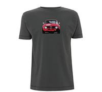 Time 4 Tee Alfa Romeo Giulia T Shirt Sprint GTA Italia Rally Car Italy Classic Car Show (Medium, Grey)