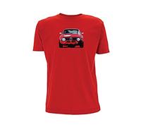 Time 4 Tee Alfa Romeo Giulia T Shirt Sprint GTA Italia Rally Car Italy Classic Car Show (Medium, Red)