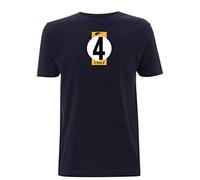 Time 4 Tee Bruce Mclaren Can am 1967 T Shirt no 4 Challenge F1 Race Inspired Driverti Number Four (X Large, Navy Blue)