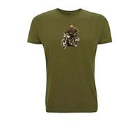 Time 4 Tee Clint Eastwood Motorbike Bike Commando T Shirt Kelly's Heroes Vintage Bikes Cafe Racer