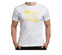 Time 4 Tee Coldplay Yellow Inspired T Shirt Parachutes It was All 90s Music GiG Martin (Large, White)