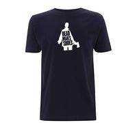 Time 4 Tee Dead Mans Shoes T Shirt Inspired by Cult British Indie Movie UK Horror Film (X Large, Navy Blue)