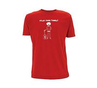 Time 4 Tee Dylan John Thomas T Shirt Inspired Scottish Music Artist Nobody Else Guitar (X Large, Red)