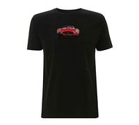 Time 4 Tee E Type Jaguar T Shirt Classic Sports Car Jag Mk1 Ideal Show (XXX Large, Black)