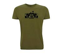 Time 4 Tee Formula 1 T Shirt F1 Monaco GP Grand Prix Classic 1950s Lemans 24hr indy car rs (X Large, Army Green)