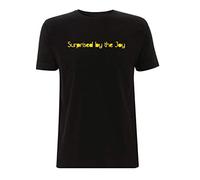 Time 4 Tee Indie Music Song Lyrics Lyric T Shirt Surprised by The Joy Natural Rebel Gig Music Manchester Scene Singer Quote Joyful Joyous Happy c (Medium, Black)