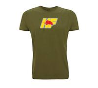 Time 4 Tee Lancia Delta T Shirt Integrale HF Evo Rally Car Hot Hatch Grill Badge Elephant Racing (Large, Army Green)