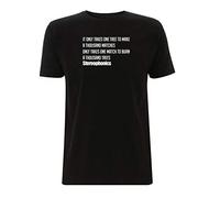 Time 4 Tee Phonics T Shirt Inspired A Thousand Trees Lyrics Word Gets Around Band gig Kelly Jones (X Large, Black)