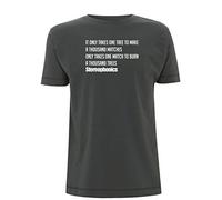 Time 4 Tee Phonics T Shirt Inspired A Thousand Trees Lyrics Word Gets Around Band gig Kelly Jones (XX Large, Grey)