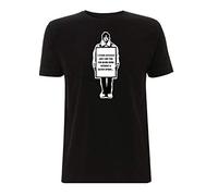 Time 4 Tee The Verve T Shirt This is Music Single Poster Ashcroft Lyrics 1990s Indie (XX Large, Black)