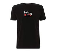 Time 4 Tee Tractor T Shirt David Brown 996 1970s V Q Cab Farmer Classic Best of British UK Farming (X Large, Black)