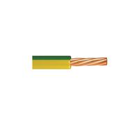 Time 6491B 1.5mm² Green & Yellow Single Core Conduit Cable, 100M