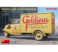 Time A400 Van 3-Wheel Delivery Box Truck 1:35 Plastic Model Kit MINIART