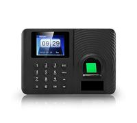 Time Attendance Machine, A10 Biometric Fingerprint Time Attendance System Clock Recorder Employee Recognition Recording Device Electronic Machine(A)