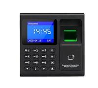 Time Attendance Machine Fingerprint Password Clock For Employee With Finger Scan, RFID And PIN Punching In One Efficient Clocking